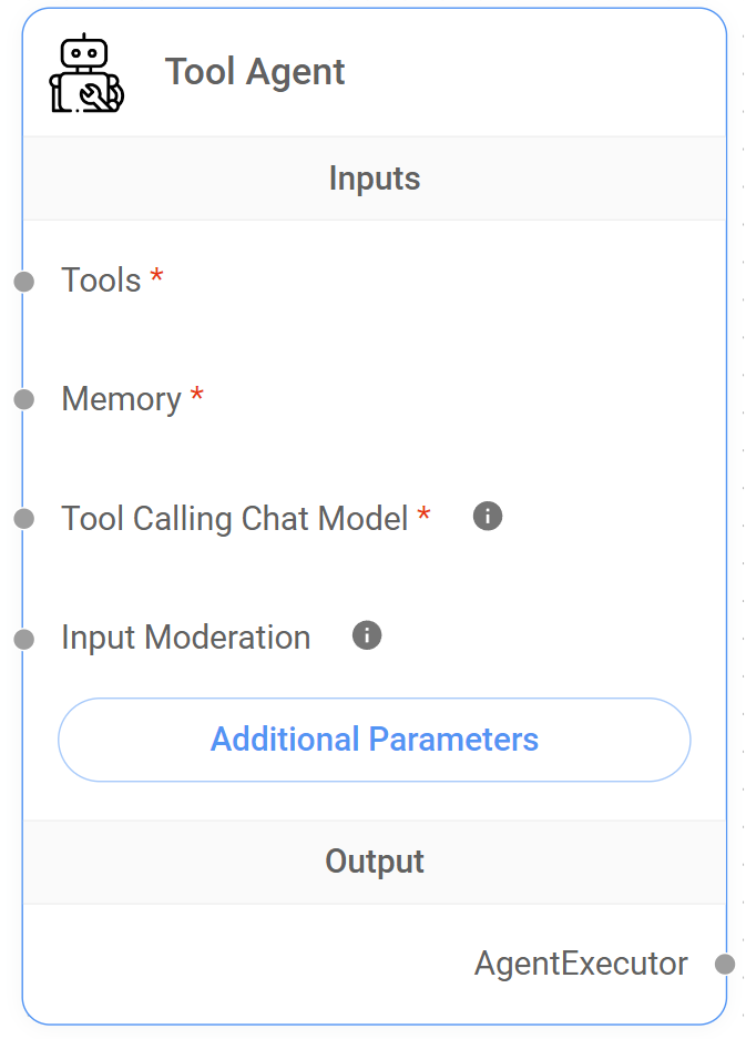 <p>Tool Agent Node</p>